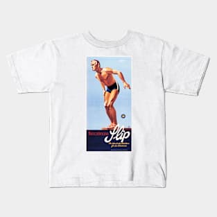 Heinzelmann Flip Swim Wear Art Deco Vintage Advertisement Kids T-Shirt